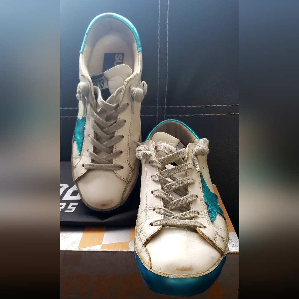 Golden Goose Leather Sneakers
